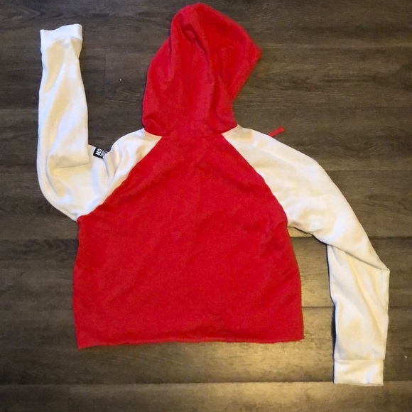 PINK Cropped hoodie - Picture 4 of 4